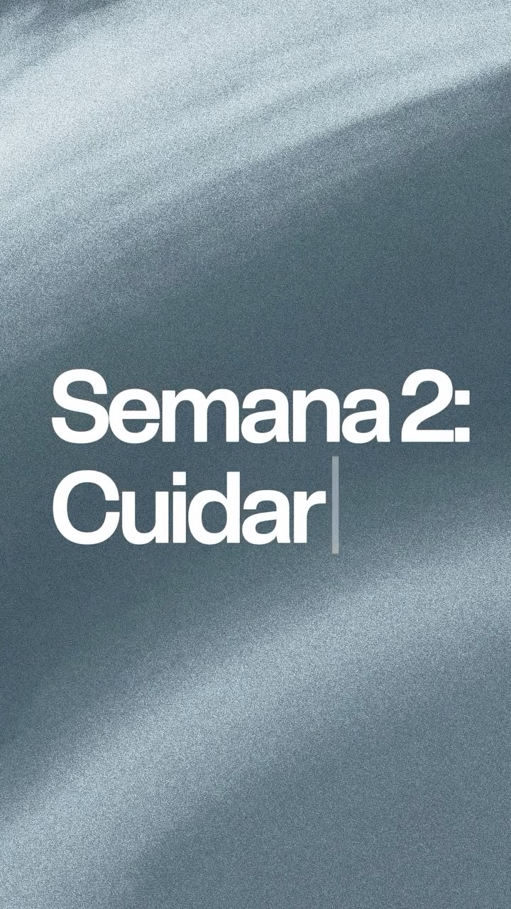 Desafío de esta semana: cuidar 🤍Piensa en uno de tus 6…
¿cómo puedes mostrarle amor de manera práctica?Tal vez sea un mensaje inesperado, un café, una visita o simplemente estar presente.No necesitas un gran plan, solo un corazón dispuesto a cuidar como Cristo cuida de nosotros. ✨