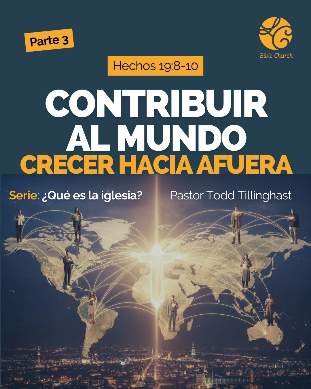 Dios no diseñó a su Iglesia para quedarse encerrada, sino para vivir en misión. Crecer hacia afuera es la respuesta natural de una vida conectada a Cristo y transformada por su amor. Cuando entendemos que Él satisface nuestras necesidades, dejamos de vivir como consumidores y somos libres para servir, amar y contribuir.
#lacomunidadbc #iglesiacristianaenpanama #iglesiabilingue #iglesia #comprometidosconotros