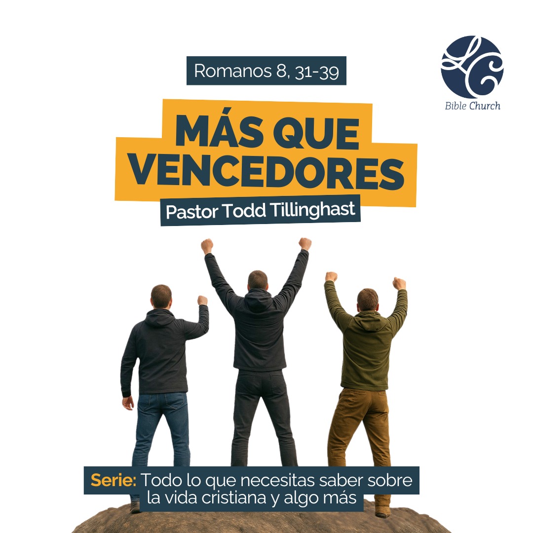 El Espíritu Santo nos enseña a través del libro de Romanos a vivir en victoria aun con las debilidades y retos de nuestra realidad.
Hoy descubriremos cómo Jesús no sólo nos justificó, sino que también nos dio algo inigualable: el ser más que vencedores.
#lacomunidadbc #iglesiacristianaenpanama #Cristo #masquevencedores