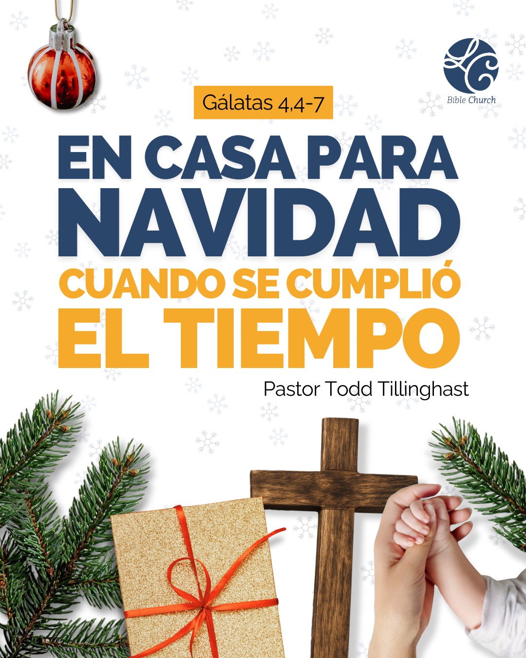 La época de Navidad nos recuerda que Dios no se es indiferente ante nuestras necesidades, sino que Él mismo se hizo hombre, tomó nuestra culpa y nos ofreció una nueva vida. En Cristo, no solo somos perdonados, sino que también somos restaurados y adoptados. Ya no estamos solos ni sin hogar espiritual; ahora pertenecemos a la familia de Dios.#lacomunidadbc #iglesiacristianaenpanama #iglesiabilingüe #navidad #gálatas #salvador #jesús
