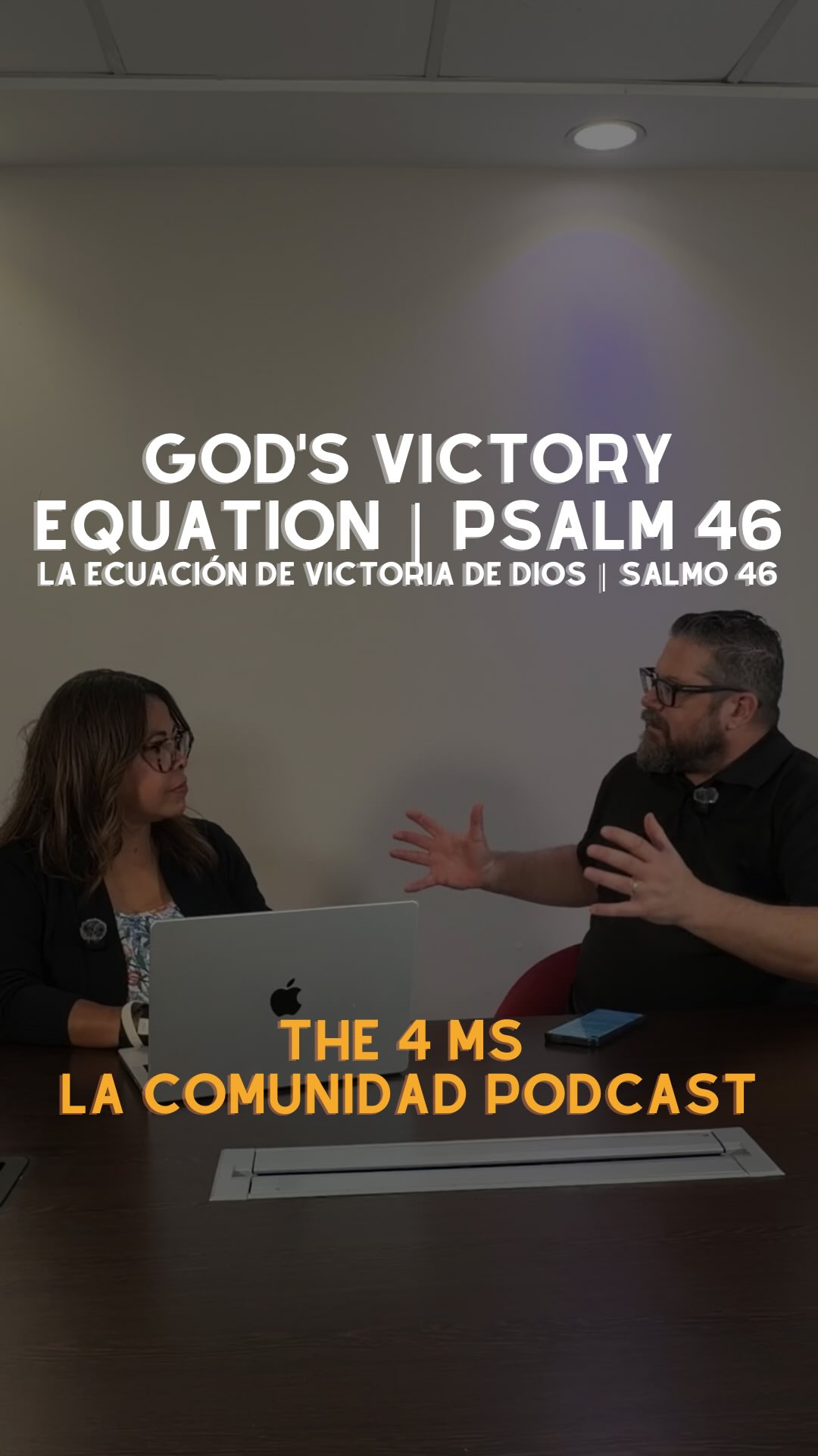 Te invitamos a ver el episodio completo de The 4 Ms | La Comunidad Podcast en YouTube.
📖 God’s Victory Equation | Psalm 46
La ecuación de la victoria de Dios | Salmo 46
👉 Enlace al episodio completo:
🔗link in bio
No olvides suscribirte, dejar tu comentario y compartir este mensaje con alguien más.
#The4Ms #LaComunidadPodcast #Salmo46 #Jesús #Biblia