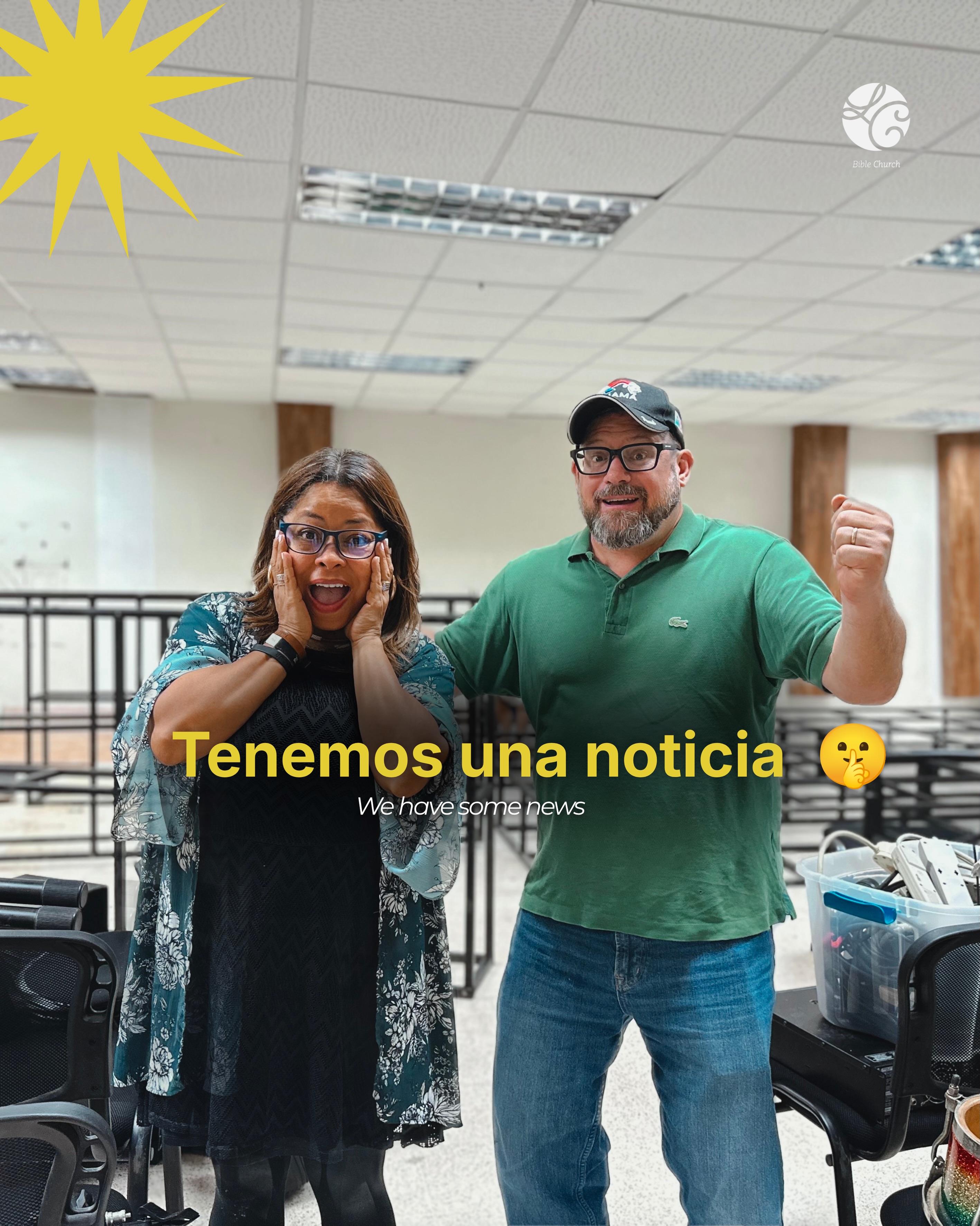 ¡Nos mudamos! 🚛🤍Nos movemos con un corazón agradecido por todo lo que Dios ha hecho y expectante por todo lo que Él tiene preparado. Antes de llegar a nuestro nuevo hogar, haremos una primera parada. A partir de este domingo nos reuniremos en el Holiday Inn – Distrito Financiero, 2.º piso (salones Vento), a las 11:00 a. m.El lugar cambia, pero nuestra misión permanece.Muy pronto les compartiremos donde estará nuestro nuevo hogar. ¡Nos vemos en el Holiday Inn!_________________________________________We’re moving! 🚛🤍We’re moving forward with grateful hearts for all that God has done and full of anticipation for all that He has in store.Before we arrive at our new home, we’ll be making one special stop. Starting this Sunday, we’ll be gathering at the Holiday Inn – Financial District, 2nd Floor (Vento Meeting Rooms), at 11:00 a.m.The place may change, but our mission remains.We’ll be sharing the location of our new home very soon. See you at the Holiday Inn!